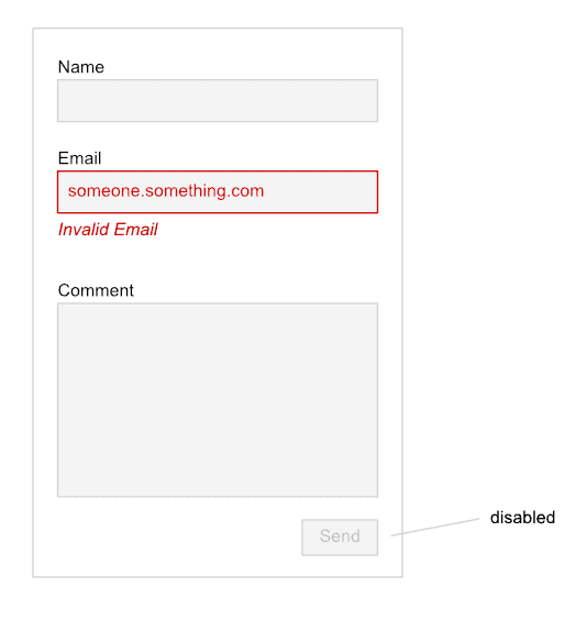 form validation