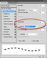 Pixel-in-Gene: Making dashed lines in Photoshop